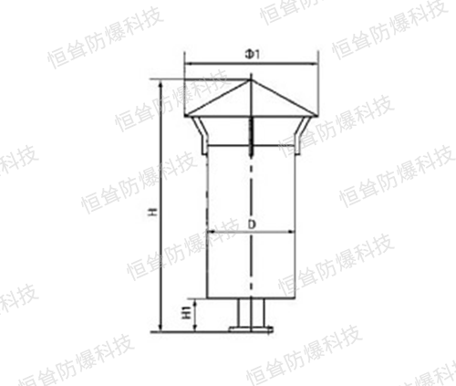 SP型蒸汽排放消声器